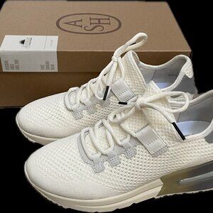 Ash Women's Kodi Mesh Sneakers - White Silver - Size 37 (7)
